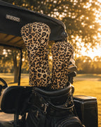 Plush Leopard Golf Headcovers