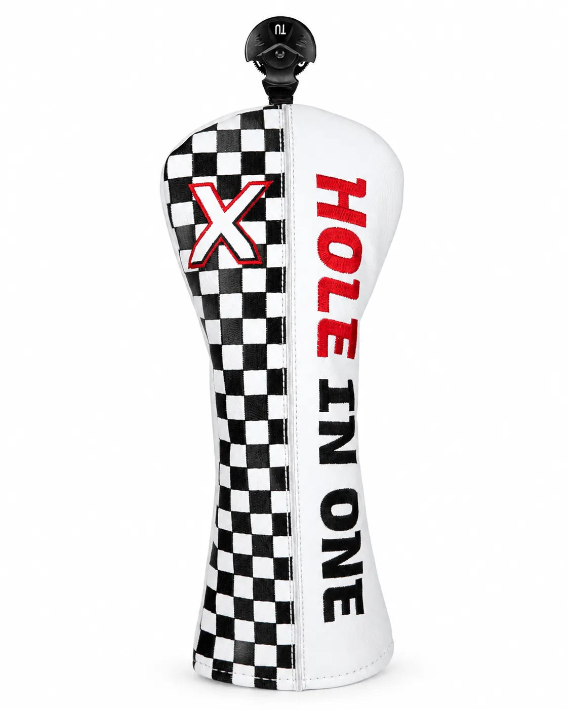Checkerboard Hole In One Golf Headcover