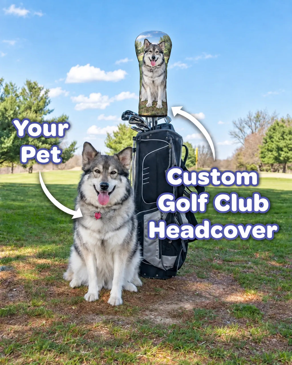 Custom Golf Club Headcover