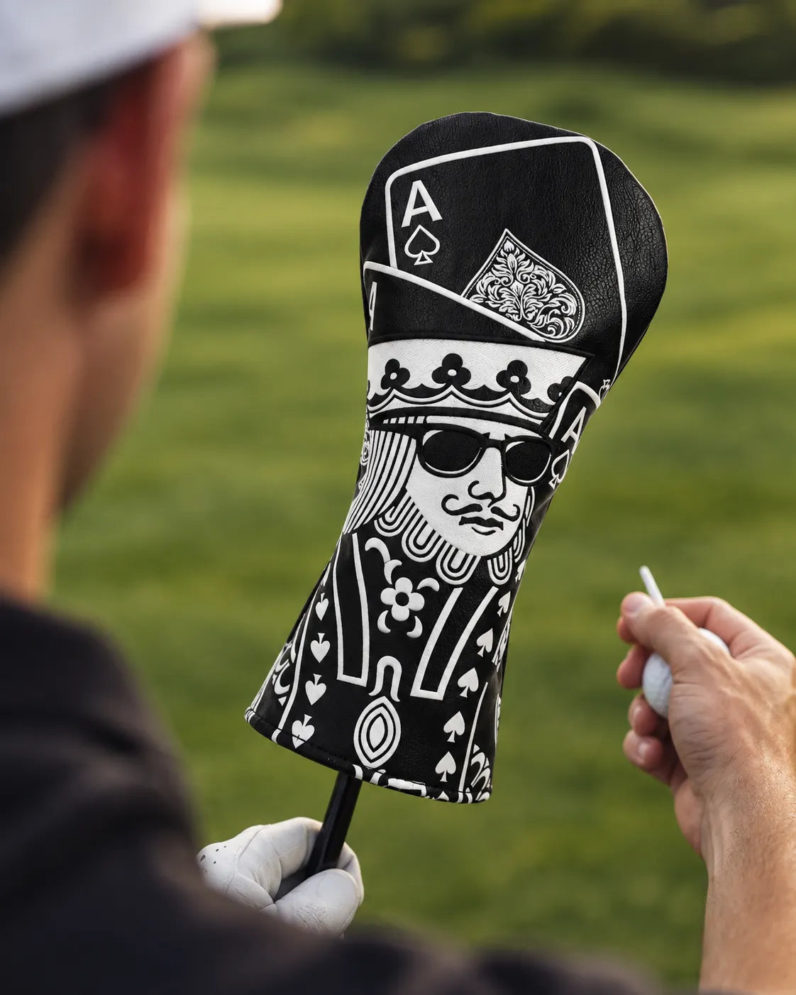 Ace High King Golf Headcover
