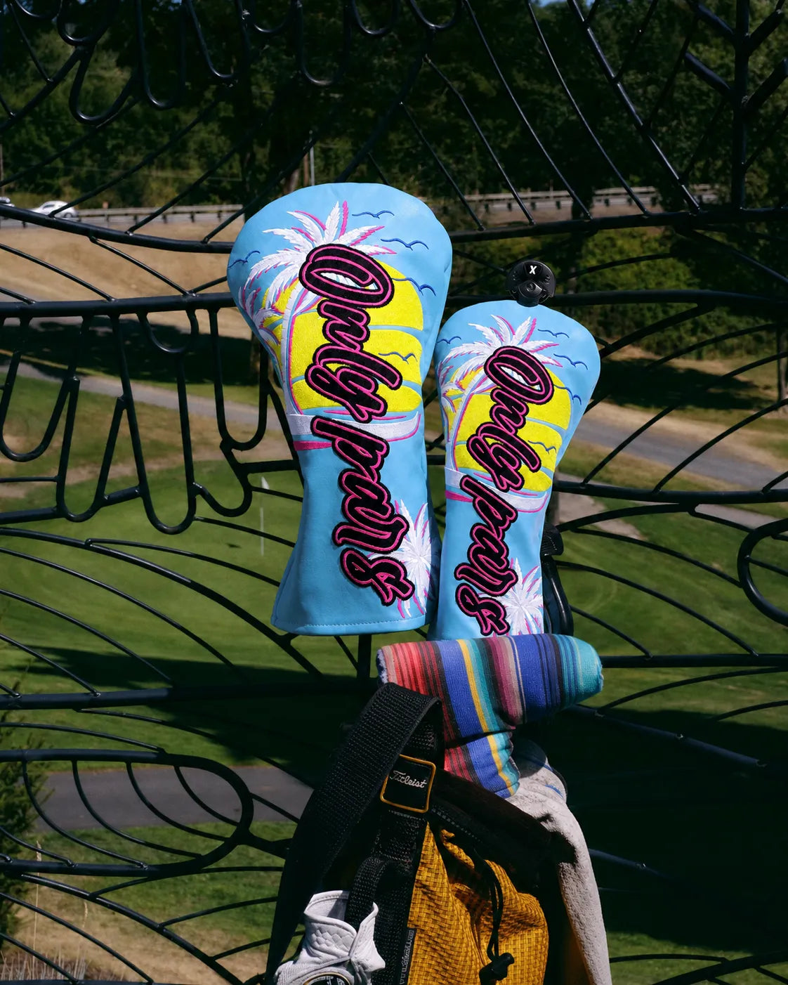 Neon Sunset  Golf Headcover
