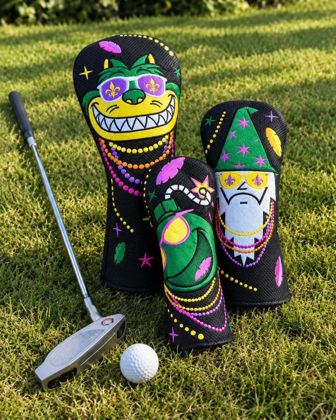 Wild Side Golf Headcover Set