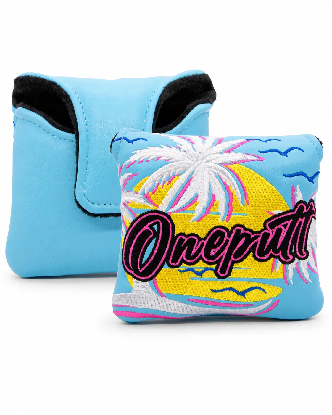 Neon Sunset Mallet Cover