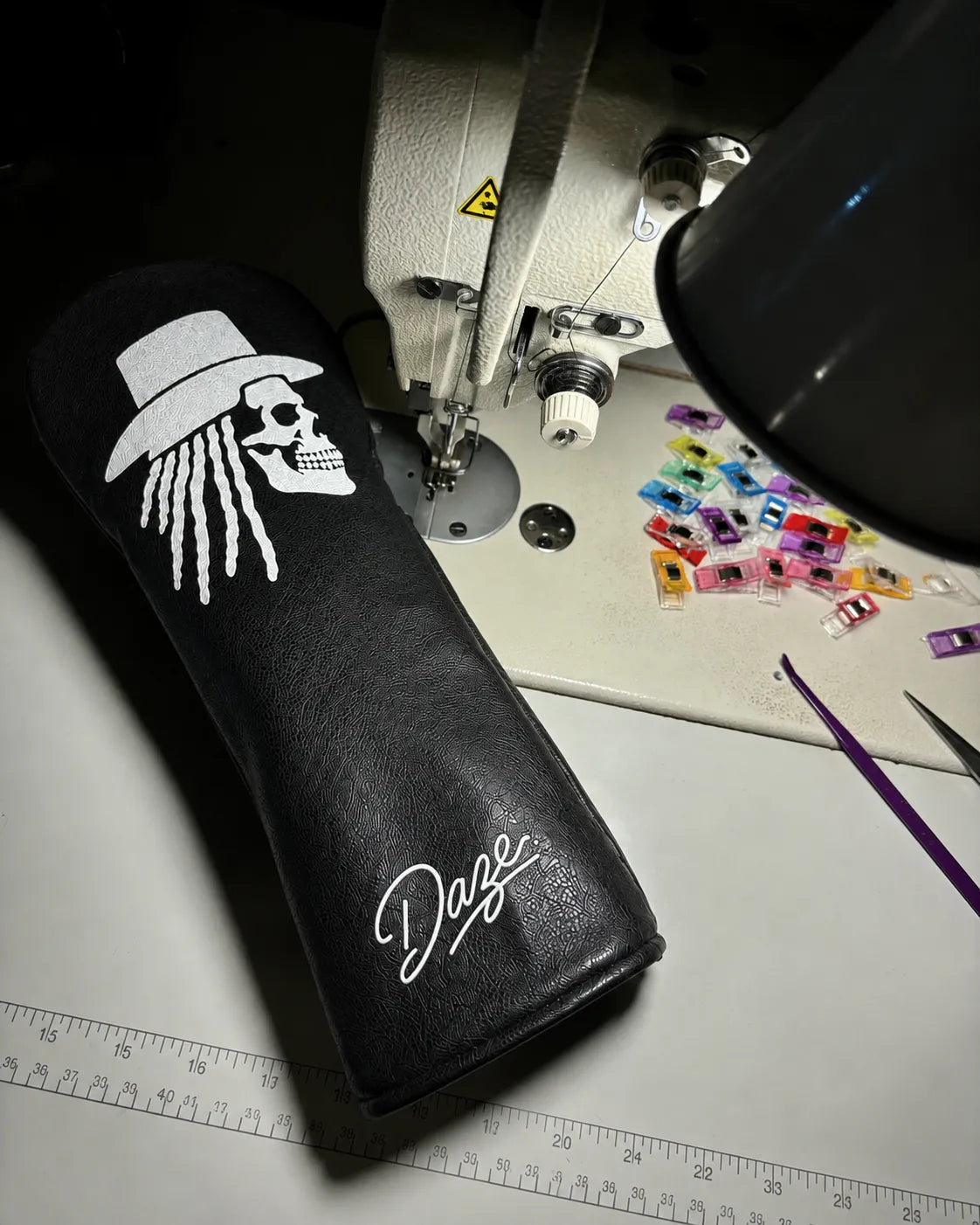 Daze dreadlock Skull Golf Headcovers