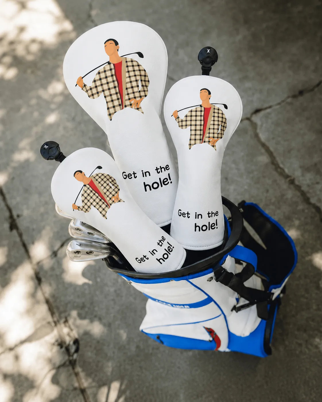 Get In The Hole Golf Headcover