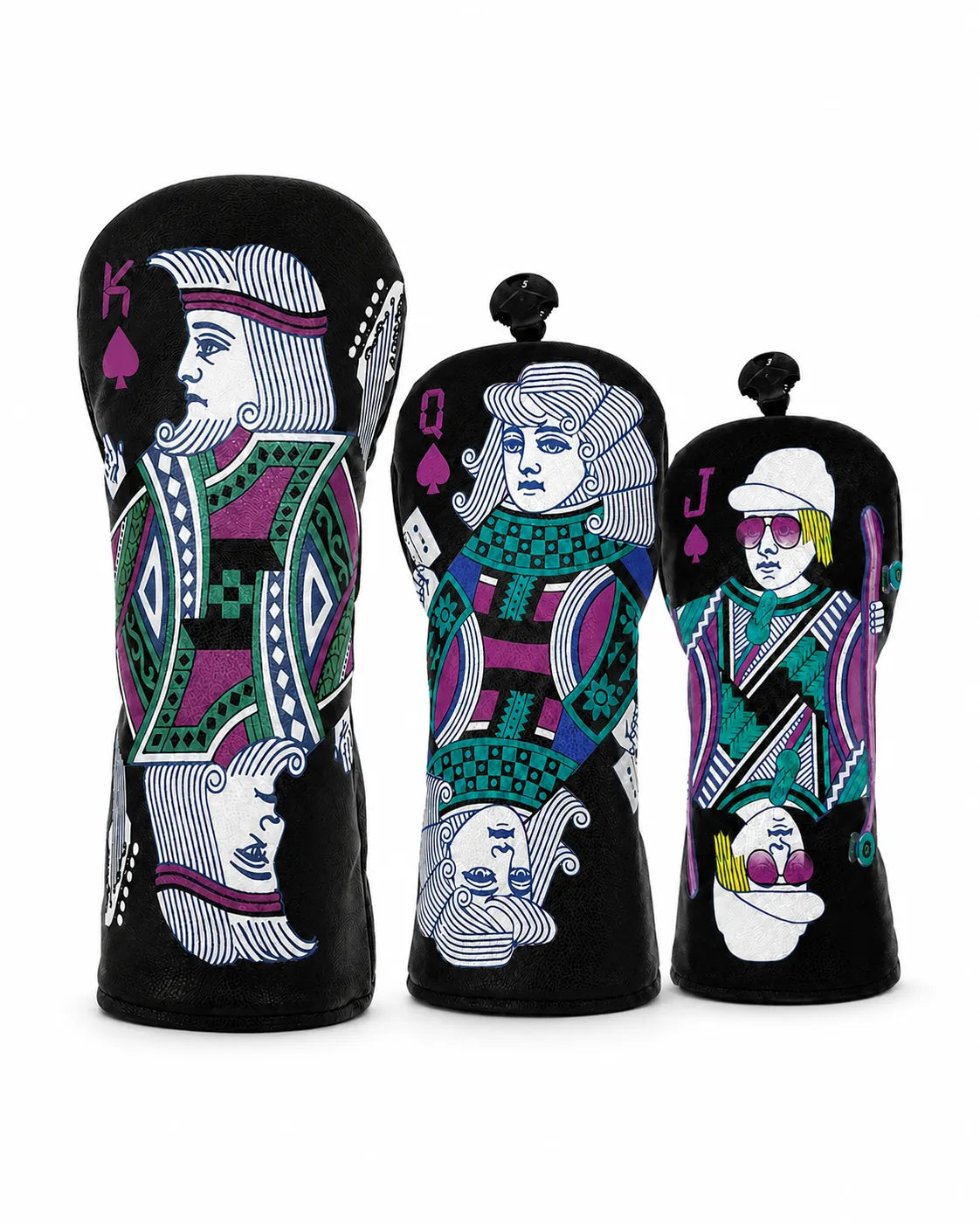 DAZE Face Value KQJ Headcover Collection