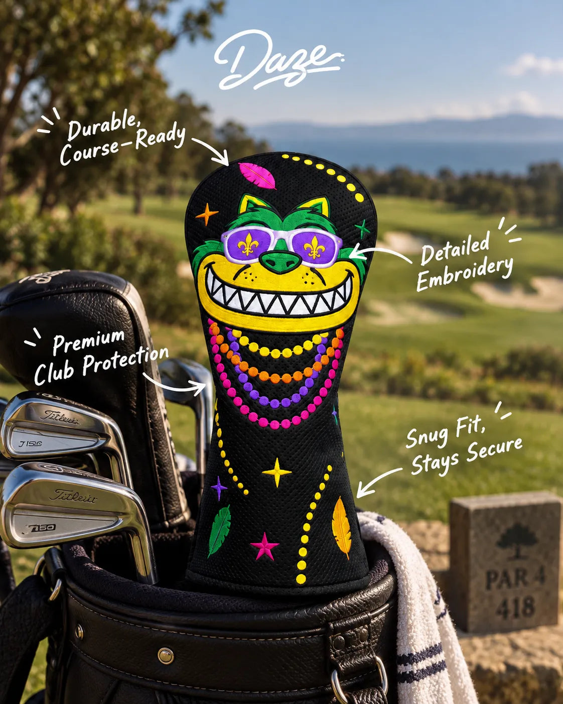 Wild Side Golf Headcover Set
