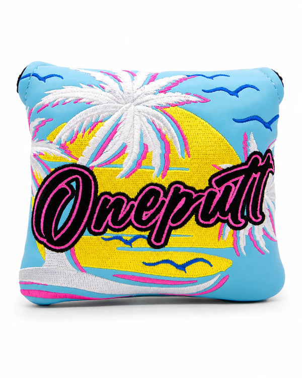 Neon Sunset Mallet Cover