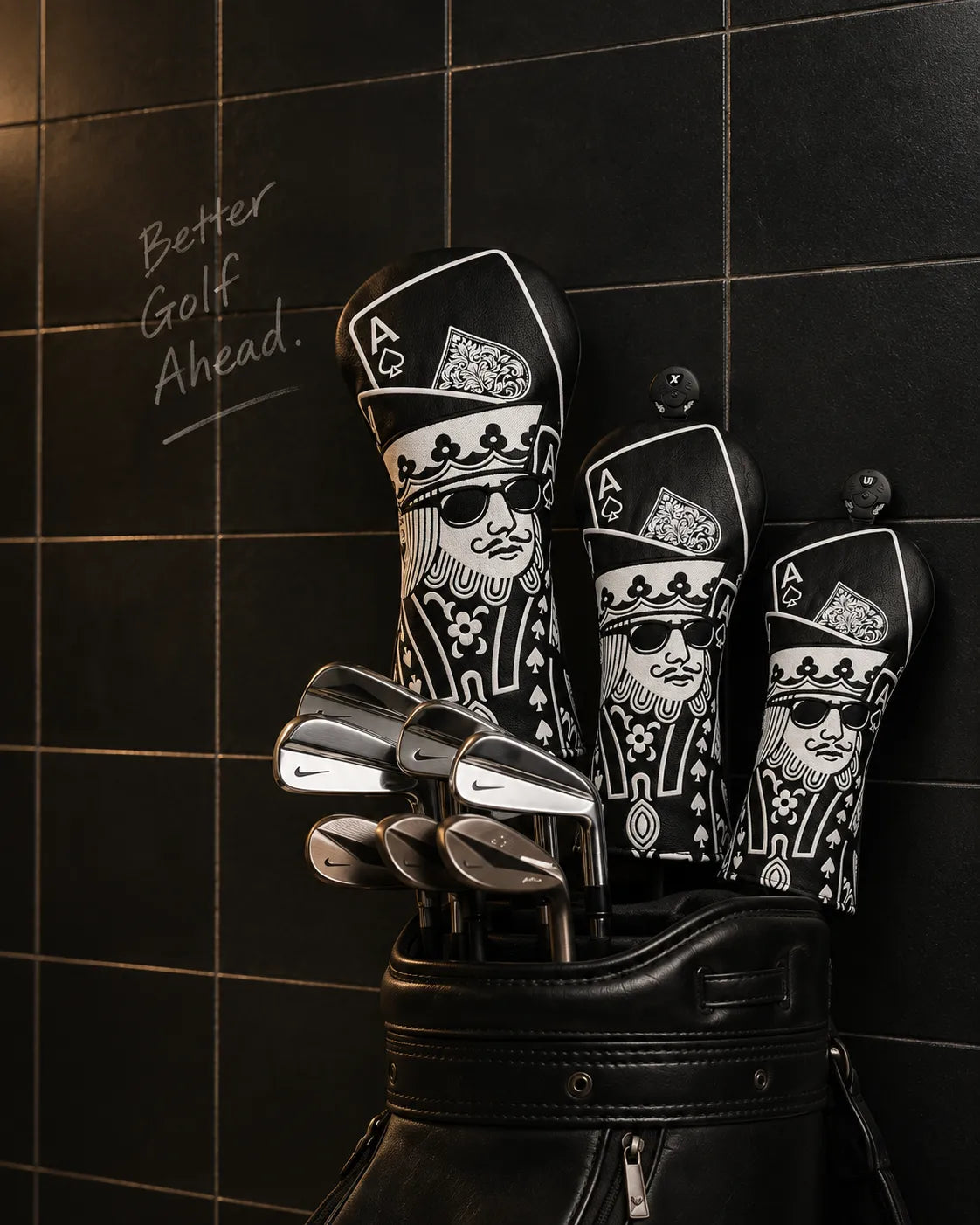 Ace High King Golf Headcover