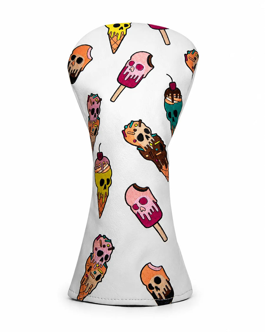 Skull Scoop Golf Headcover