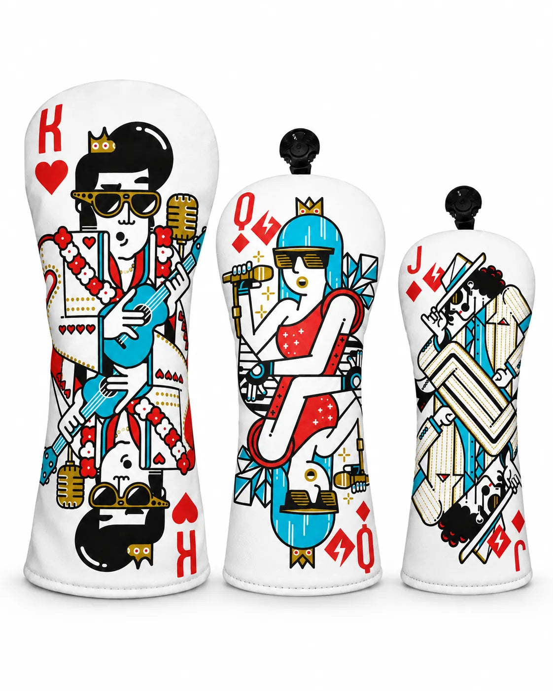 Royal Deck KQJ Golf Headcover