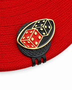 Metal Hat Clip Golf Ball Marker - Lucky Dice