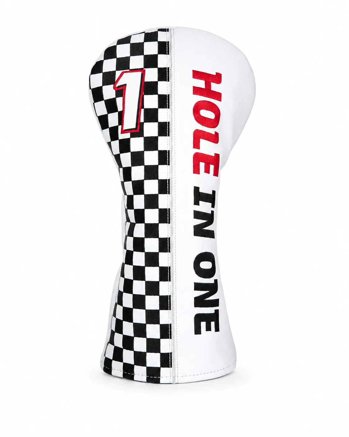 Checkerboard Hole In One Golf Headcover