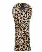 Plush Leopard Golf Headcovers