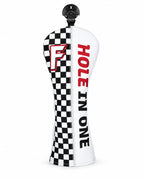 Checkerboard Hole In One Golf Headcover