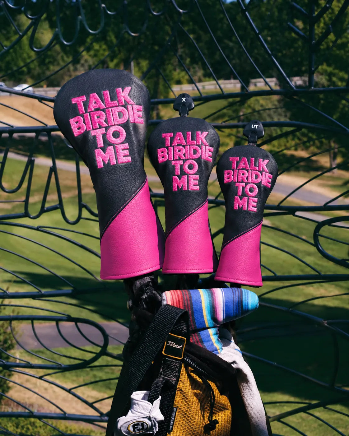Talk Birdie to Me Golf Headcover